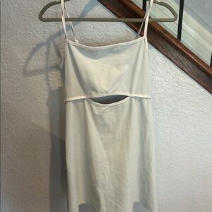 wild fable light blue Cutout Slip Dress